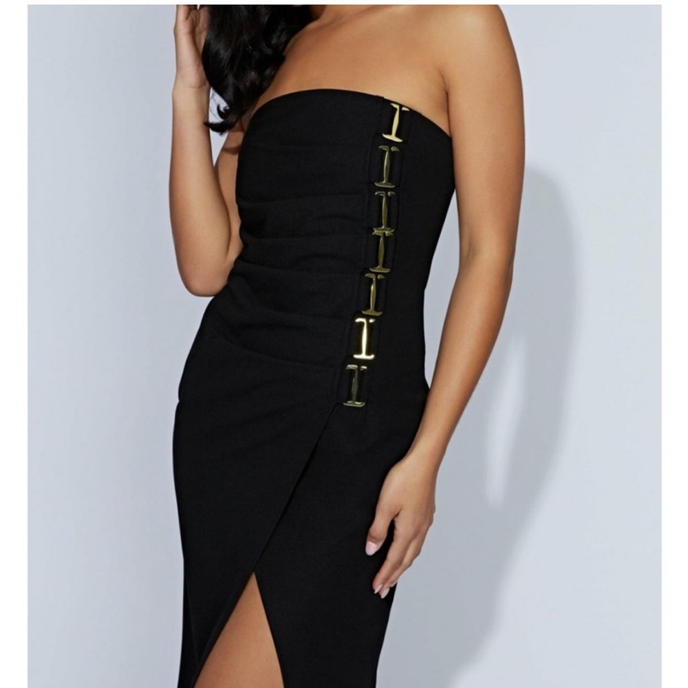 MESHKI Midi Dress